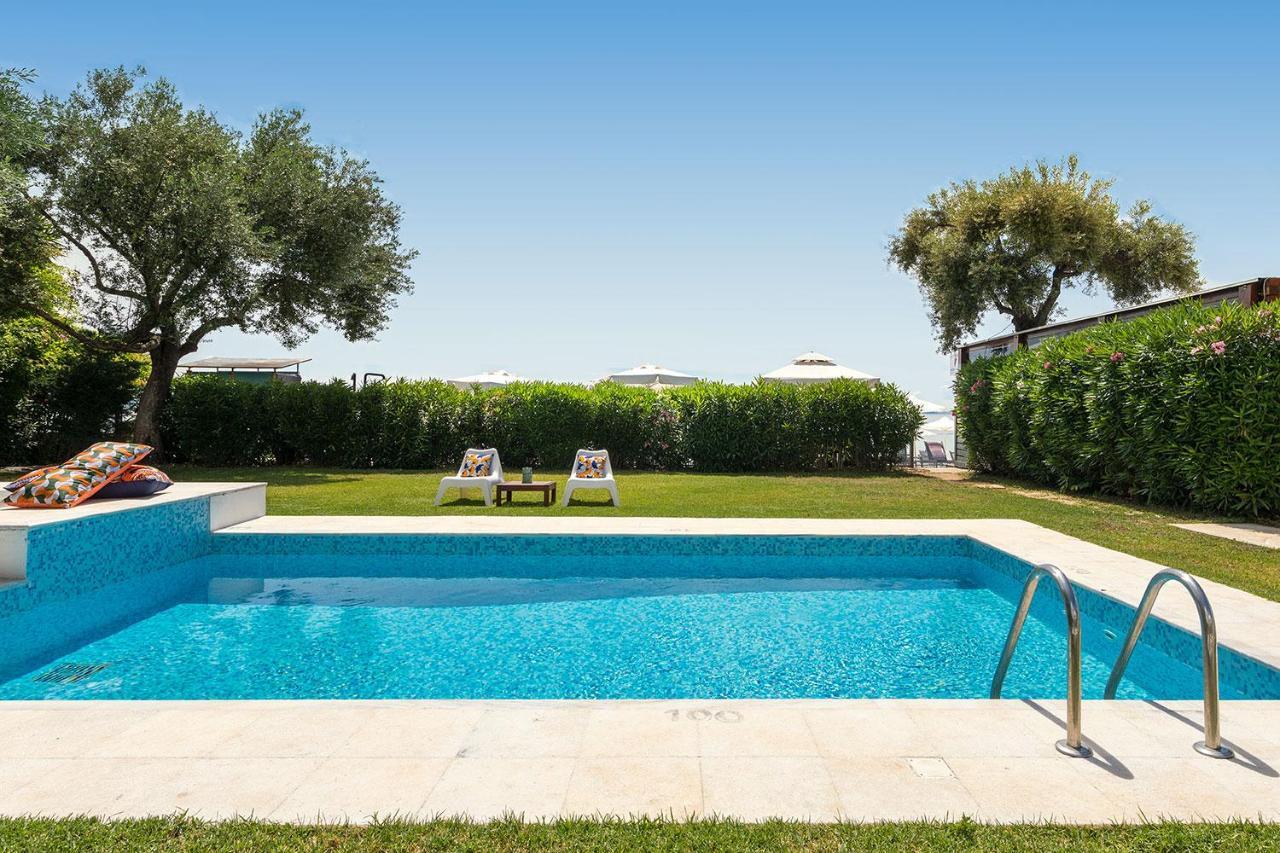 Villa Piedra Del Mar Beachfront by Villa2be Barbati Exterior foto
