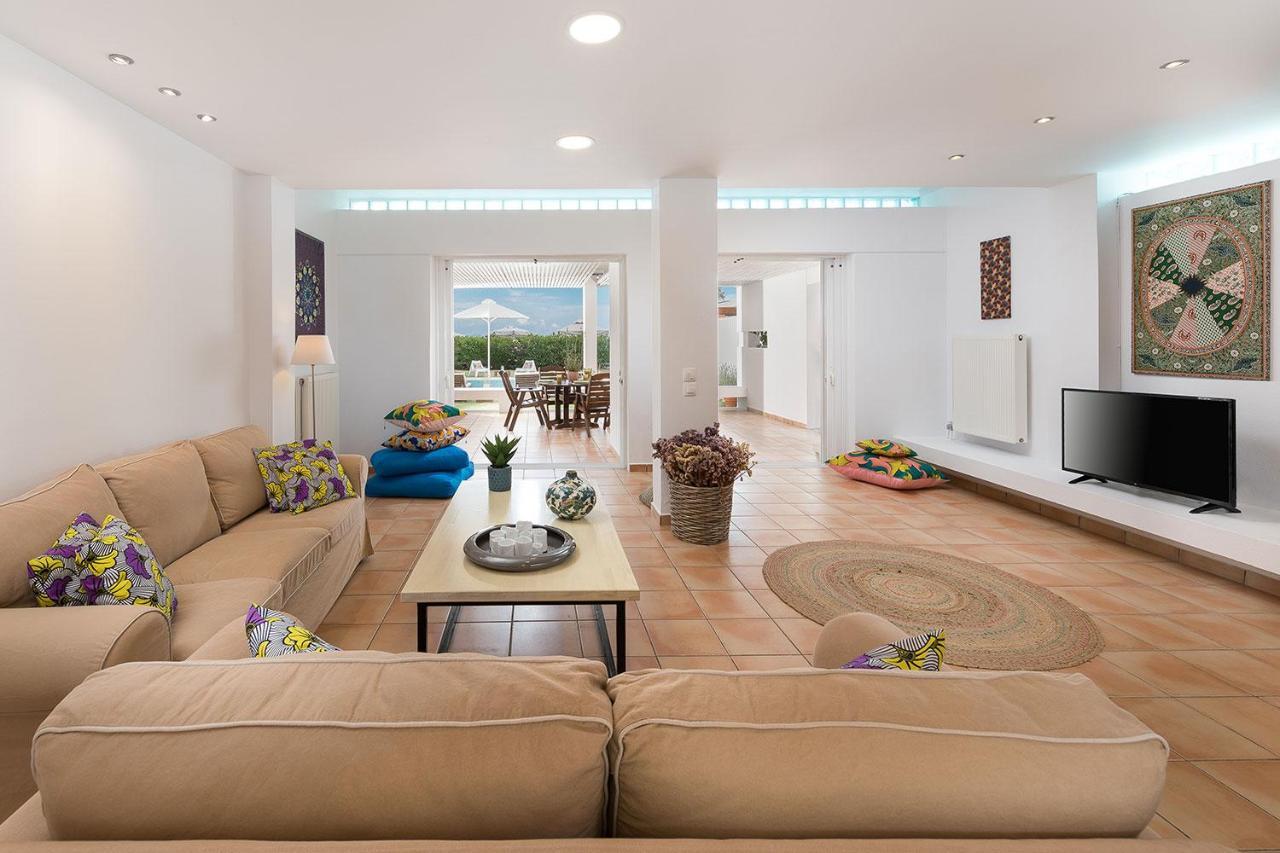 Villa Piedra Del Mar Beachfront by Villa2be Barbati Exterior foto